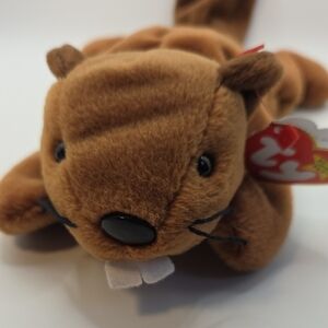 Bucky The Beaver Style 4016 Ty Beanie Babies Collectible 1995 NWT